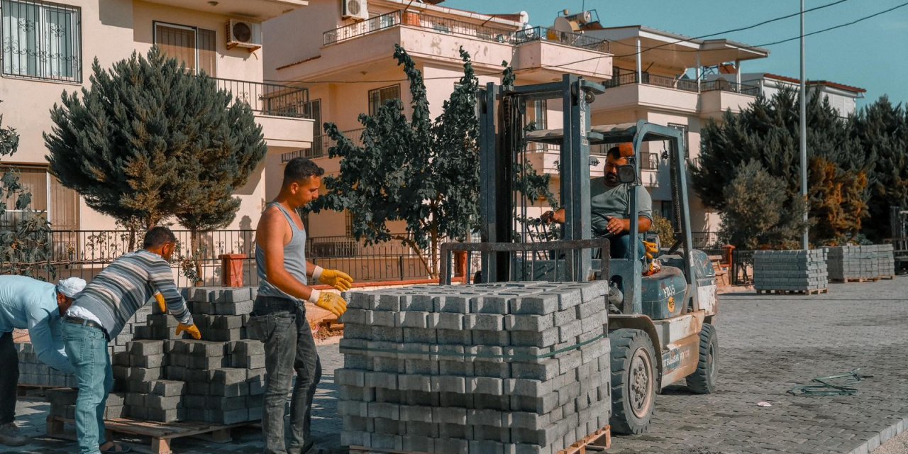 DİDİM’DE YOL ÇALIŞMALARI DEVAM EDİYOR