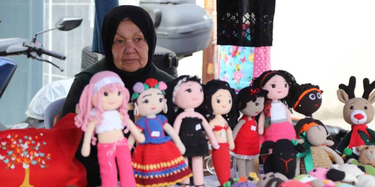 Kartallı Kadınların El Emeği Ürünleri Semt Pazarlarında