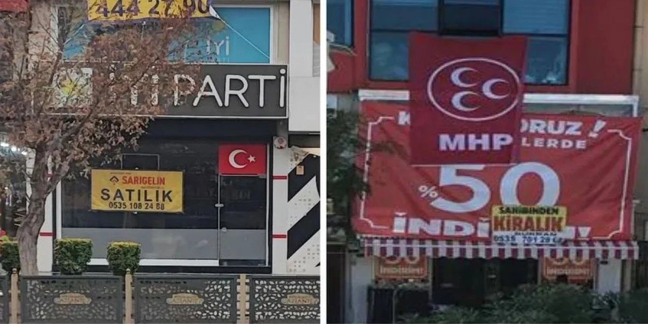 Gaziantep'te MHP İle İYi Parti Arasında Sosyal Medyada İlginç Satılık-Kiralık Atışması