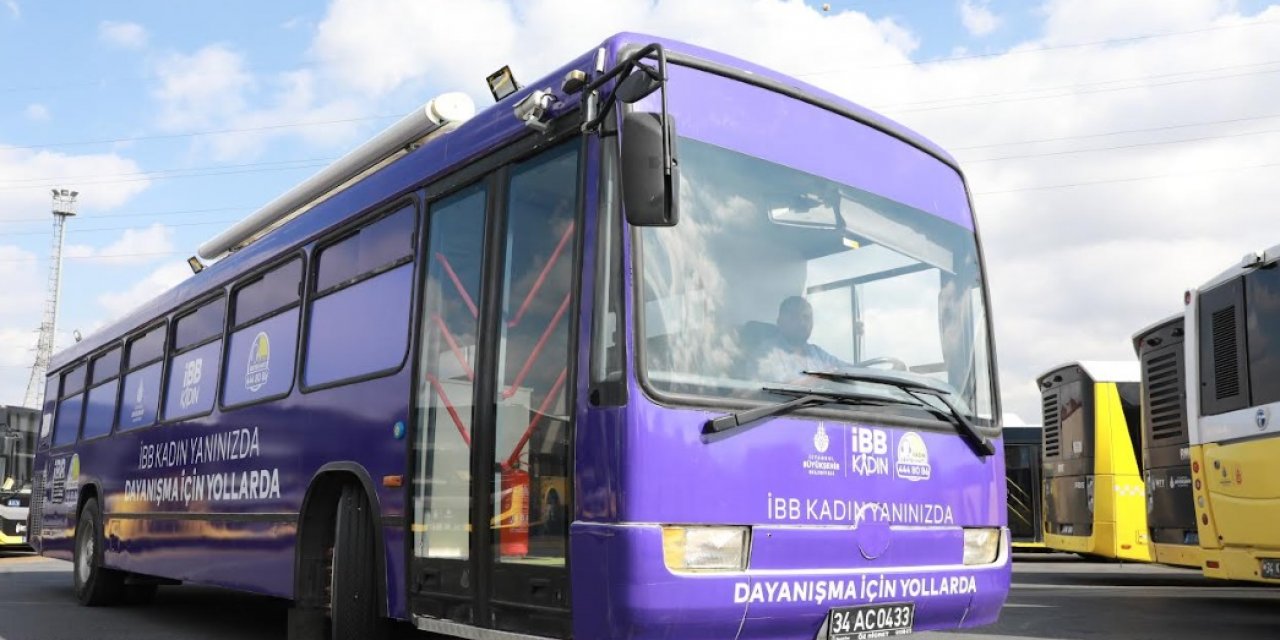 MOR OTOBÜS YOLA ÇIKIYOR