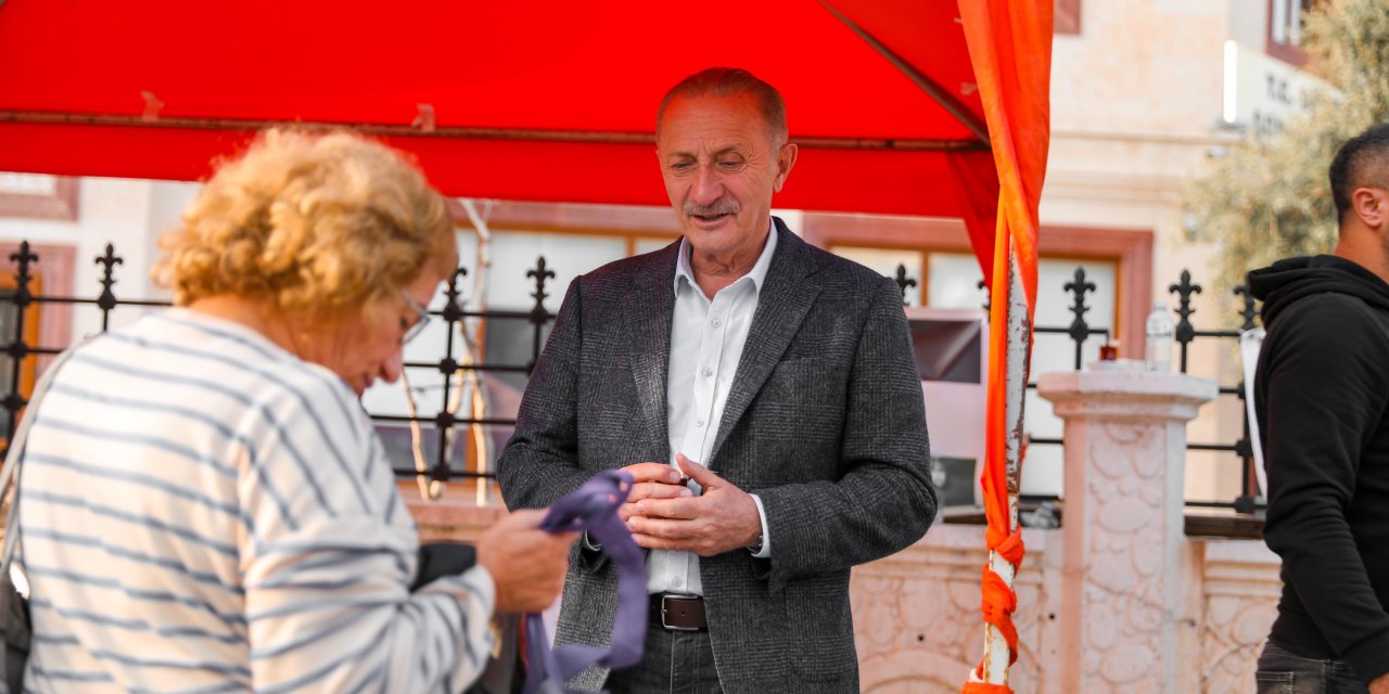 DİDİM BELEDİYESİ TARAFINDAN YETİŞTİRİLEN ÜRÜNLER VATANDAŞLARA ÜCRETSİZ OLARAK DAĞITILDI