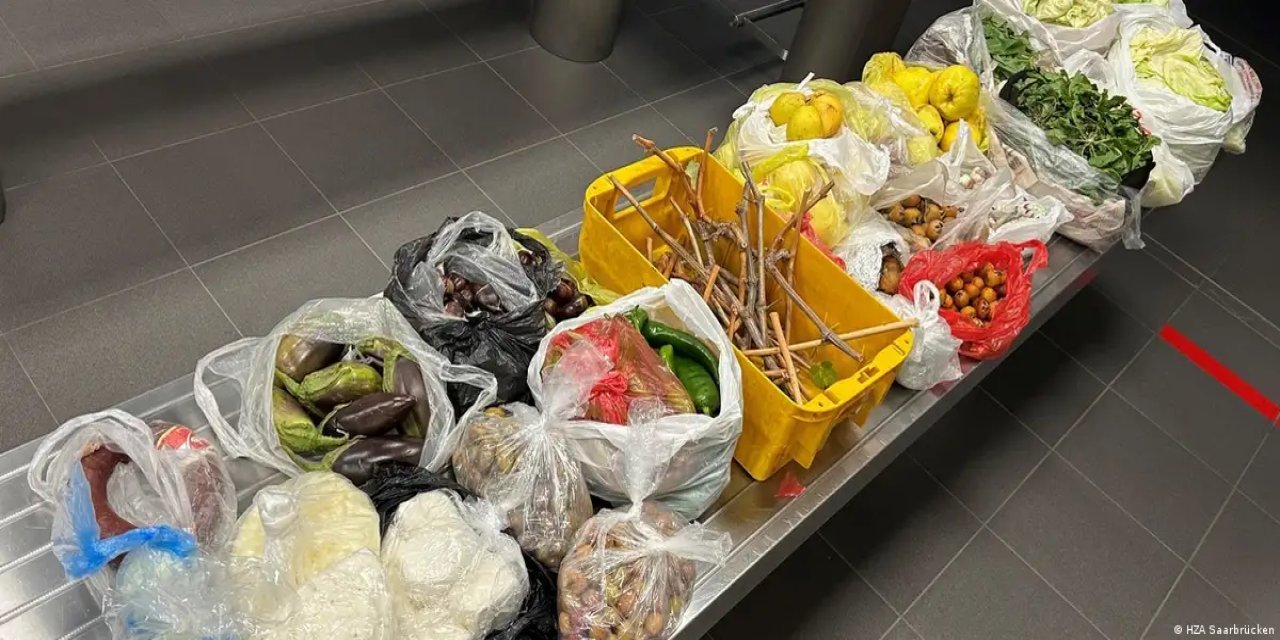 Türkiye'den getirilen yiyecekler Alman gümrüğüne takıldı