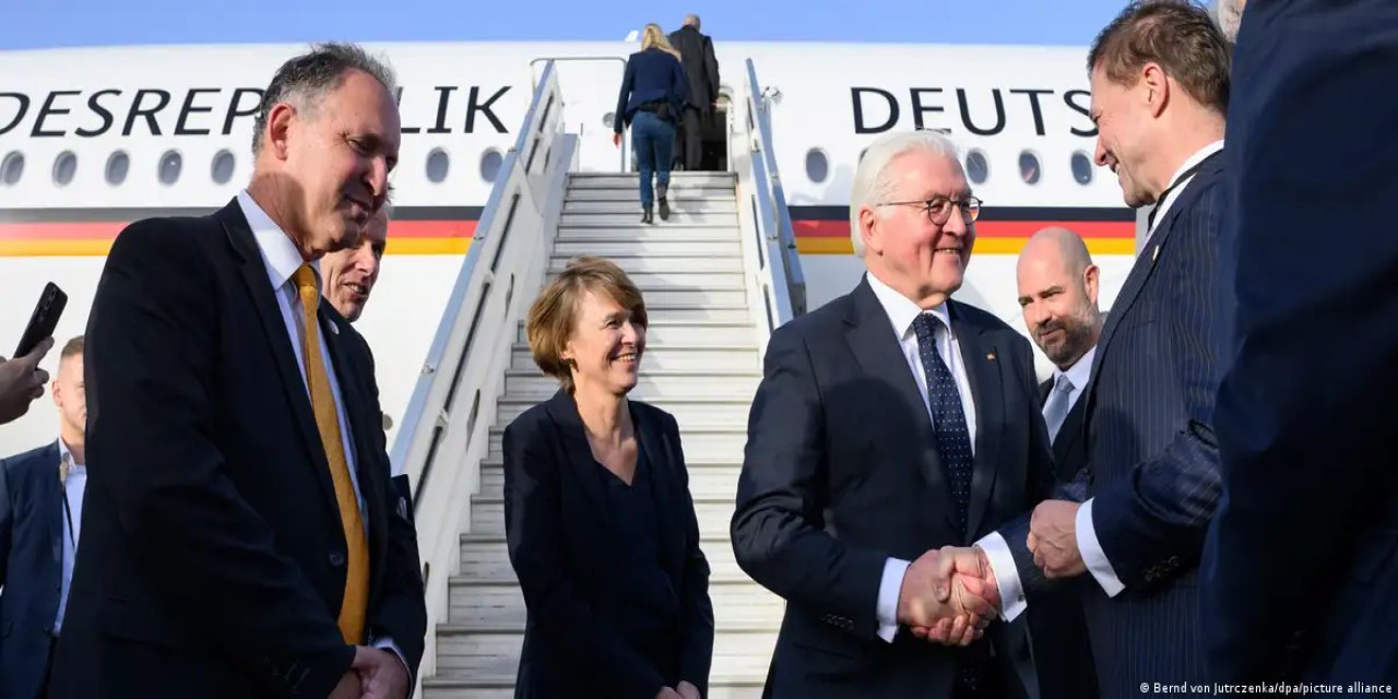 Steinmeier'den İsrail'e dayanışma gezisi