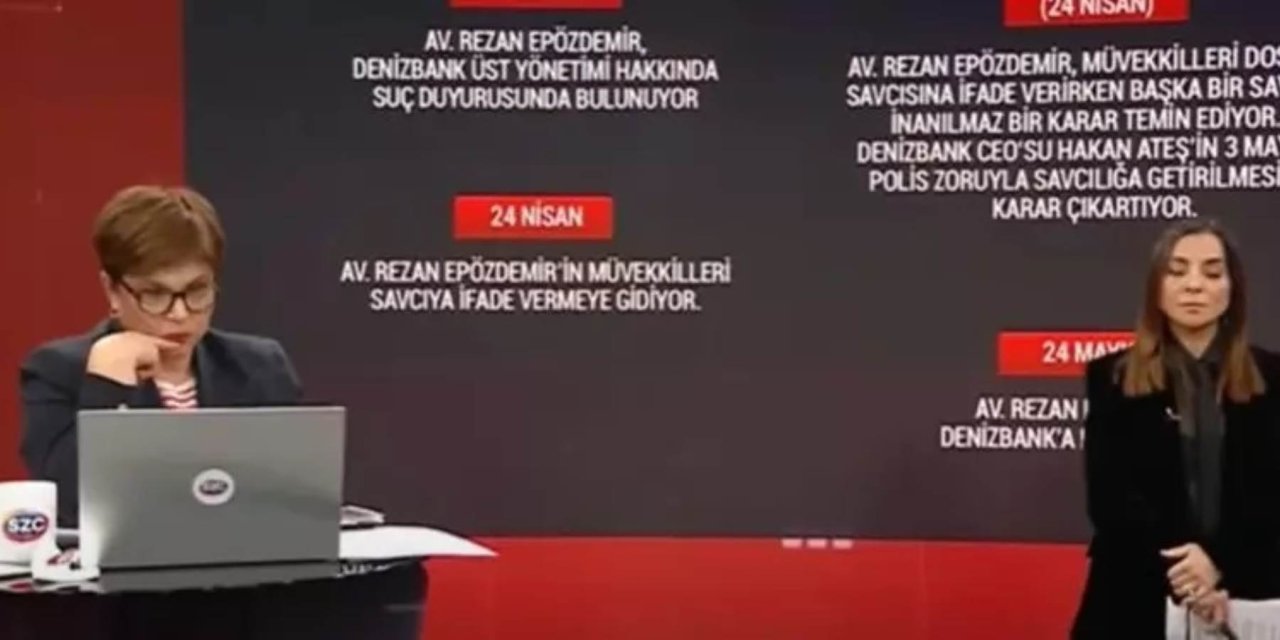 'Fon' davasında 5 ismin avukatı Rezan Epözdemir ile Lube Ayar arasında canlı yayında gerilim: 'Eline kağıt tutuşturmuşlar...'