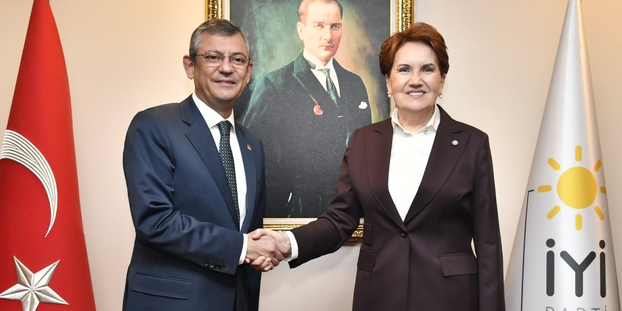 Özgür Özel ve Meral Akşener bir araya geldi
