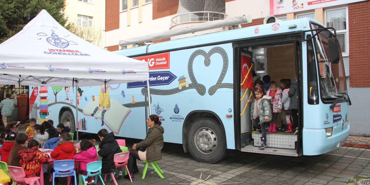 Kartallı Minikler ‘Kütüphane Okuluma Geldi’ Projesiyle Kitapların Büyülü Dünyasına Adım Attı