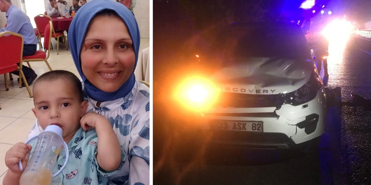 Antalya'da yaya geçidinde cipin çarptığı anne ve 2 yaşındaki oğlu yaşamını yitirdi