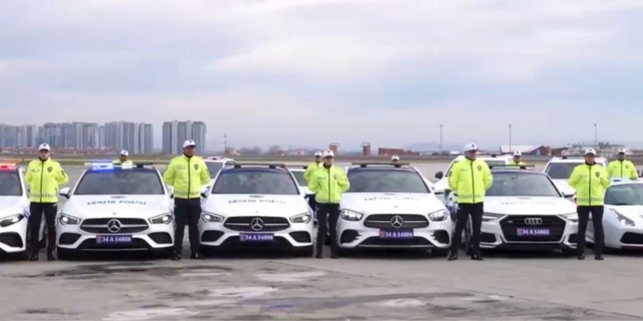 Suç örgütlerinden alınan lüks araçlar trafik polisleri kullanacak