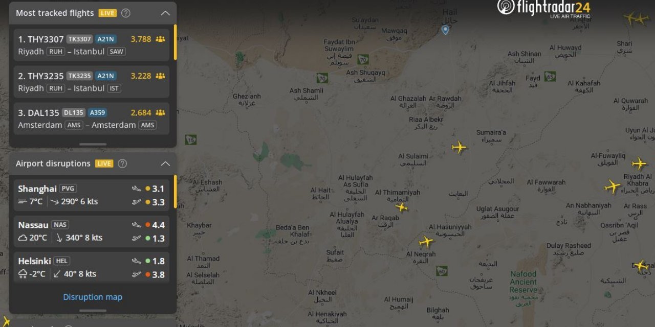 Fenerbahçe ve Galatasaray'ın dönüşü en çok takip edilen iki uçuş oldu