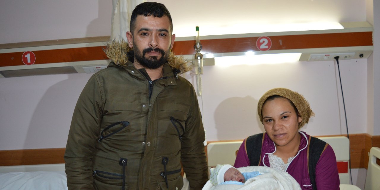 Yeni yılın ilk bebeği Mardin’den