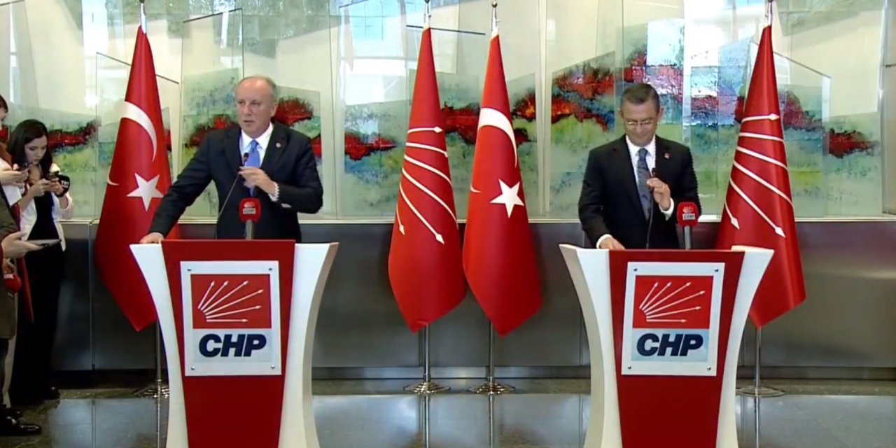 Özgür Özel, Muharrem İnce'yi ağırladı