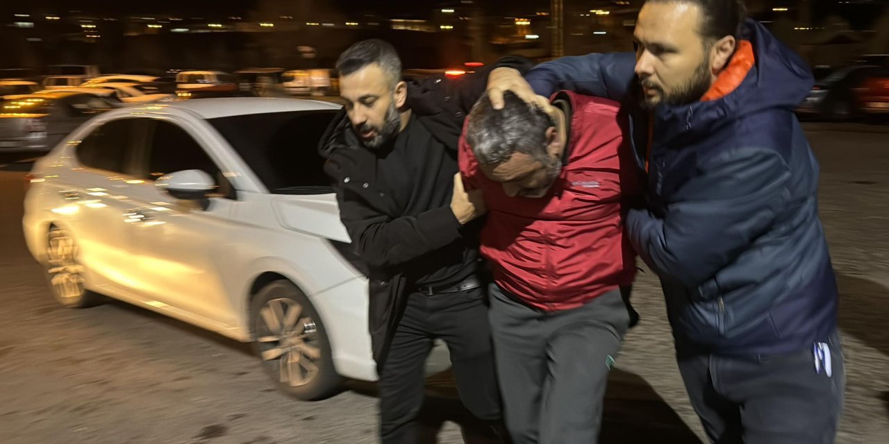 Kiracısıyla kavga etti, müdahale eden polise aracıyla çarptı