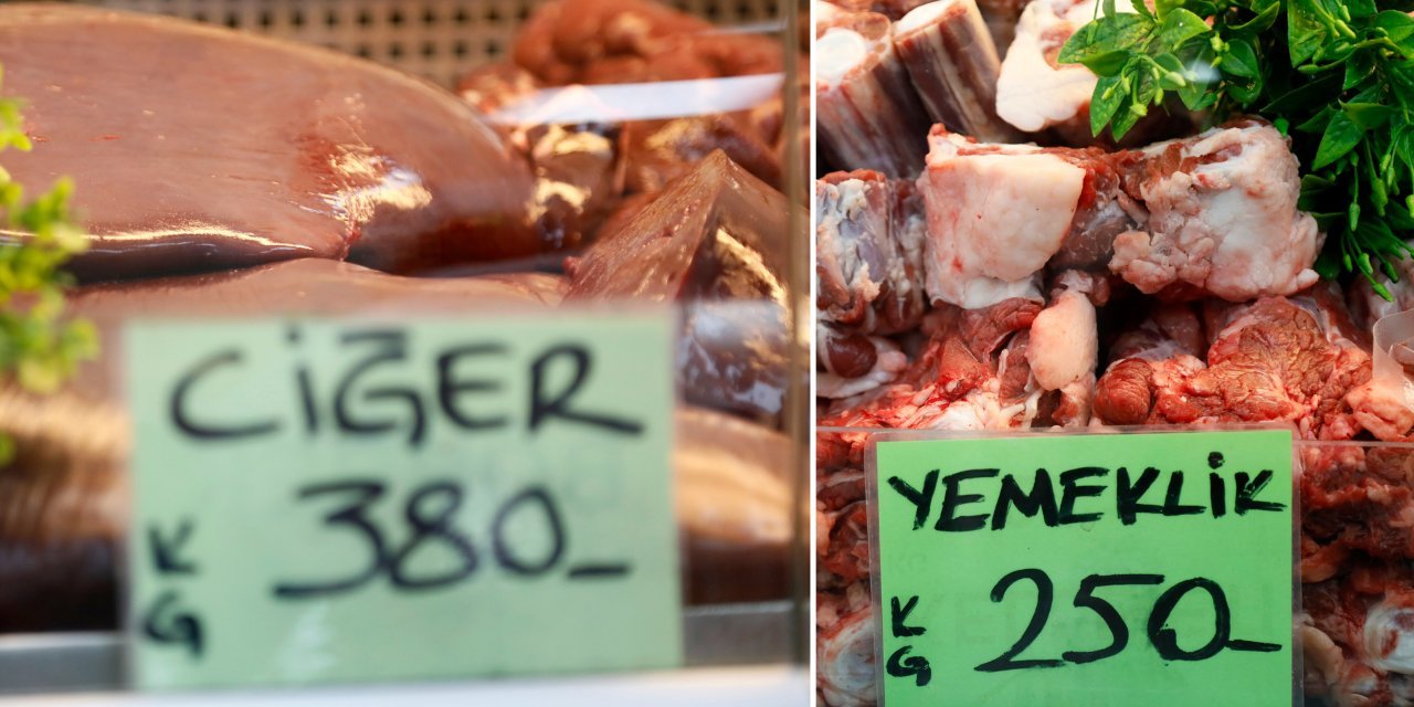 Sakatat fiyatları eti geçti