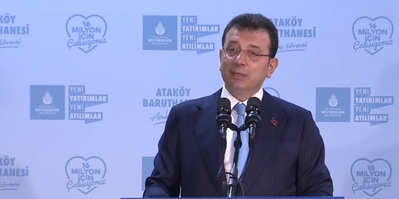 İmamoğlu: Tam yol ileri derken arkaya bakarsa o koltuğa oturamaz
