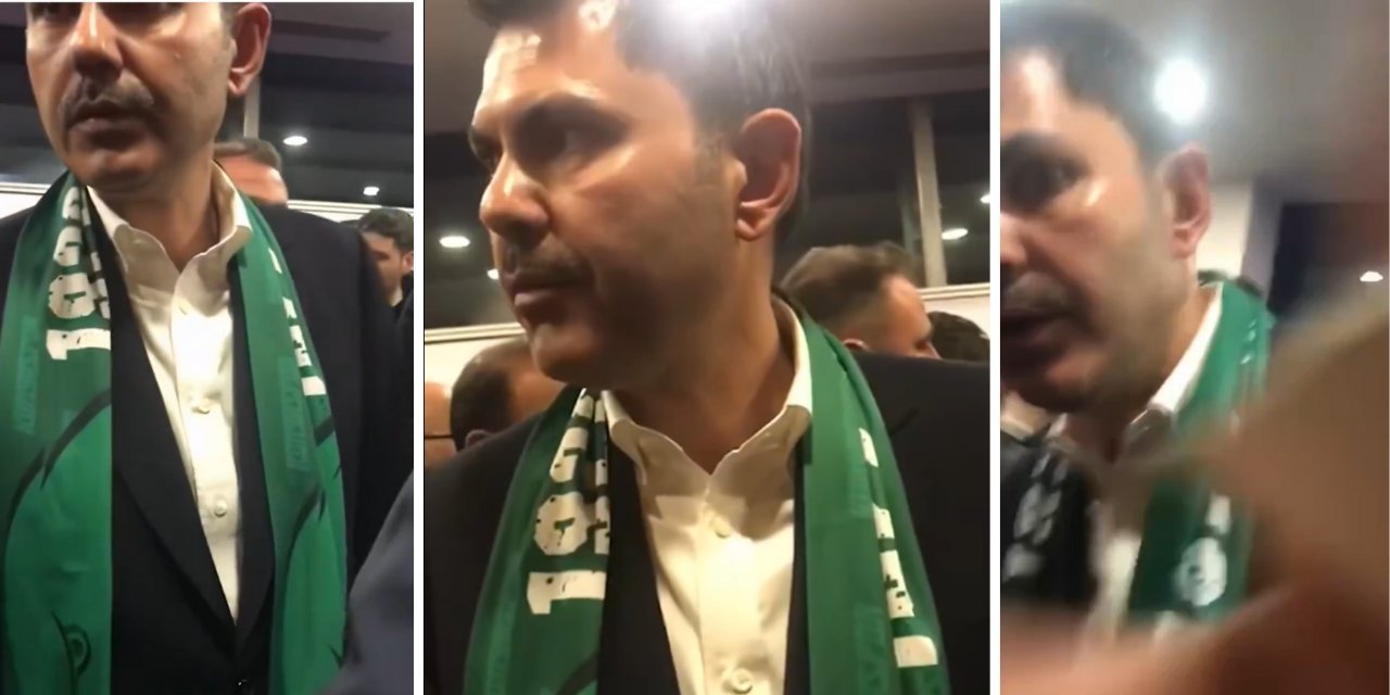 Murat Kurum'la TOKİ mağdurları arasındaki tartışmada video çekimine müdahale