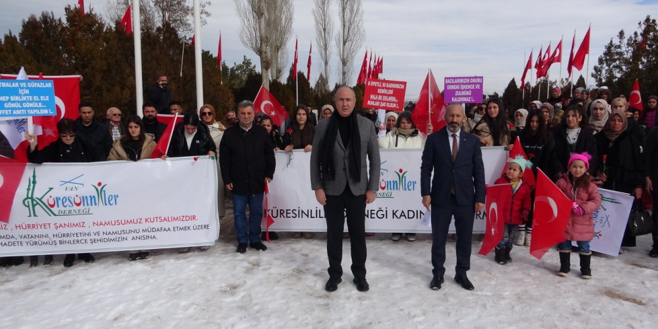 Van Ermeni Mezalimi Bir Kez Daha Lanetlendi...