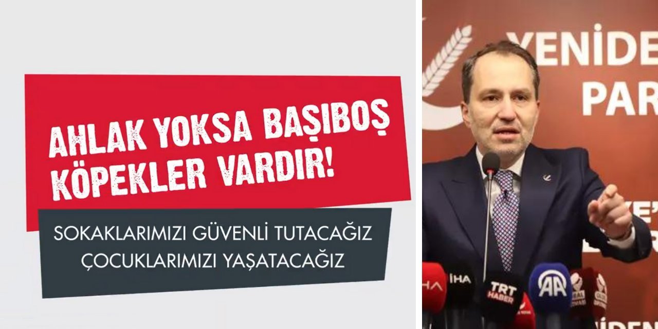 Yeniden Refah'ın reklamına tepki yağdı: Erbakan'ın sözleri hatırlatıldı