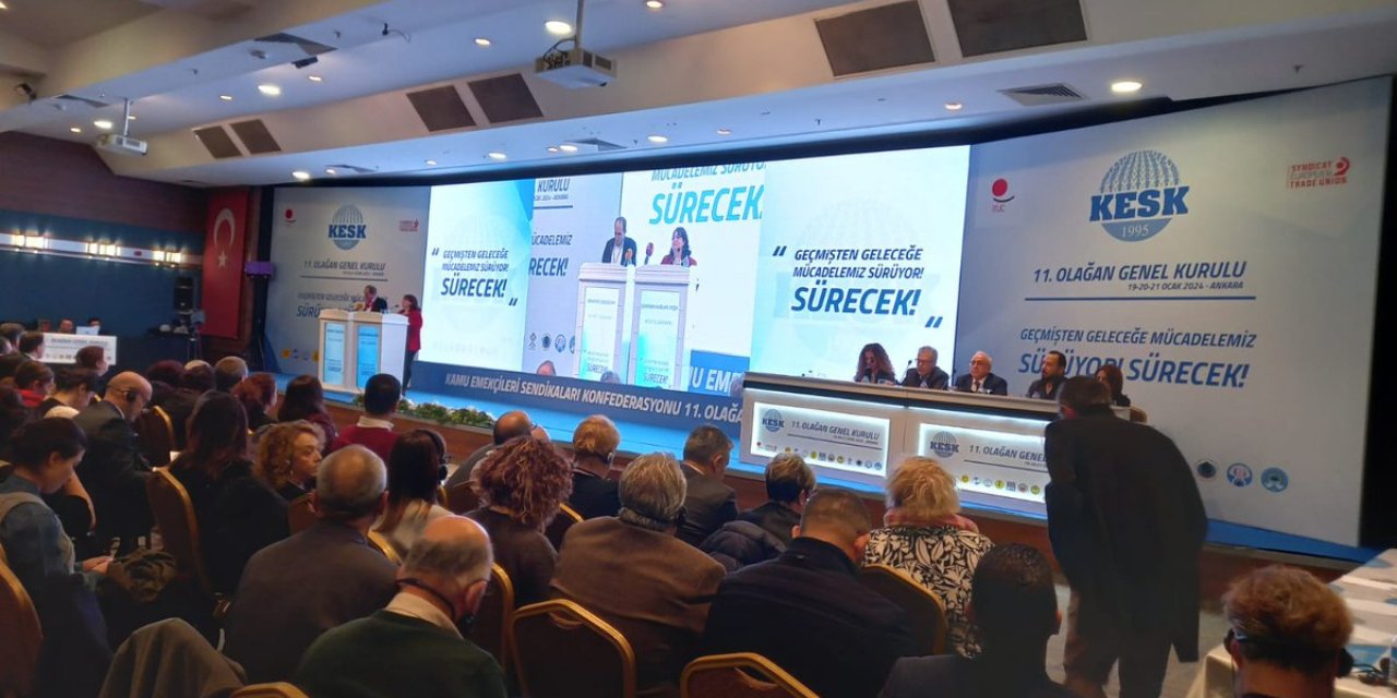 KESK'in 11'inci Olağan Genel Kurulu sonuçlandı: Yeni MYK belli oldu