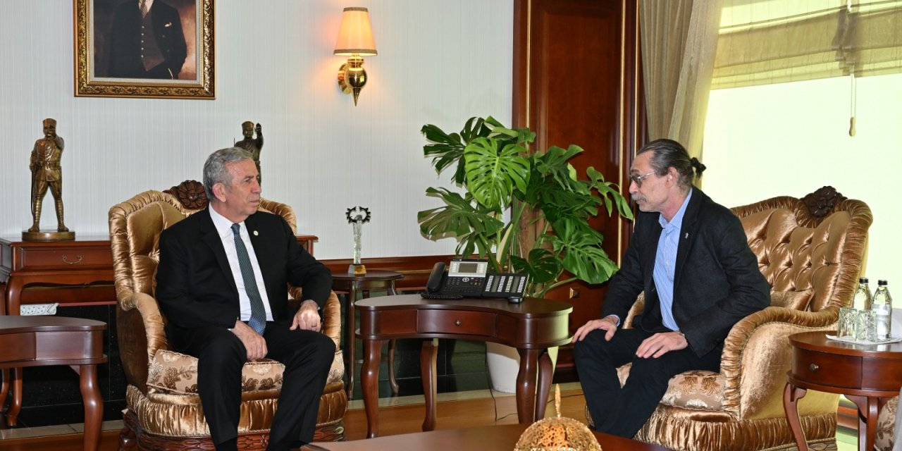 Beşikçioğlu, Mansur Yavaş'ı ziyaret etti: 'Ankara’nın abisine geldik'