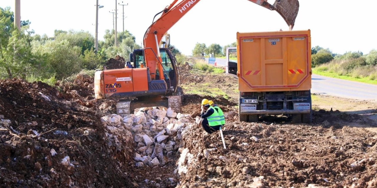 AKBÜK’TE ALTYAPI ÇALIŞMALARI BÜYÜK ÖLÇÜDE TAMAMLANDI