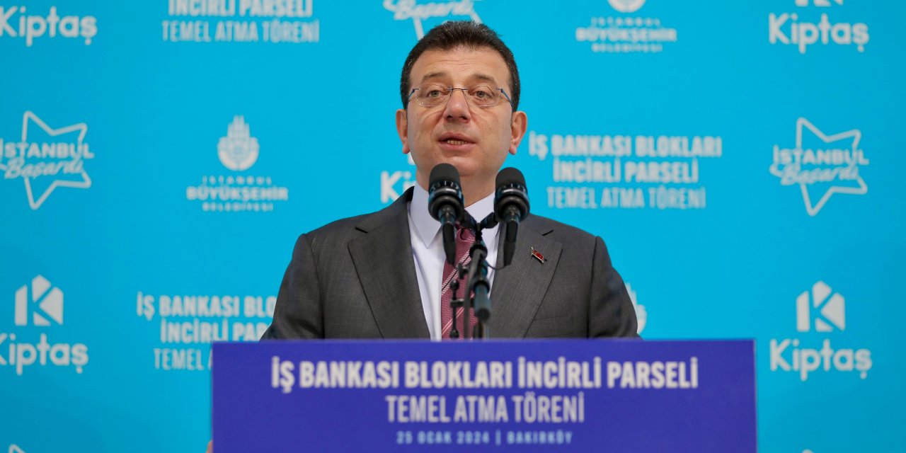 İBB Başkanı Ekrem İmamoğlu: Ekonomiyi yönetemeyenler kentsel dönüşümü de yönetemezler