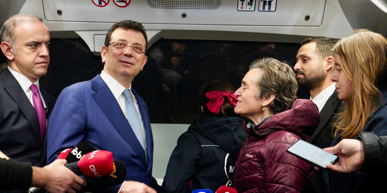 İmamoğlu: Hava atmıyoruz, metro yapıyoruz