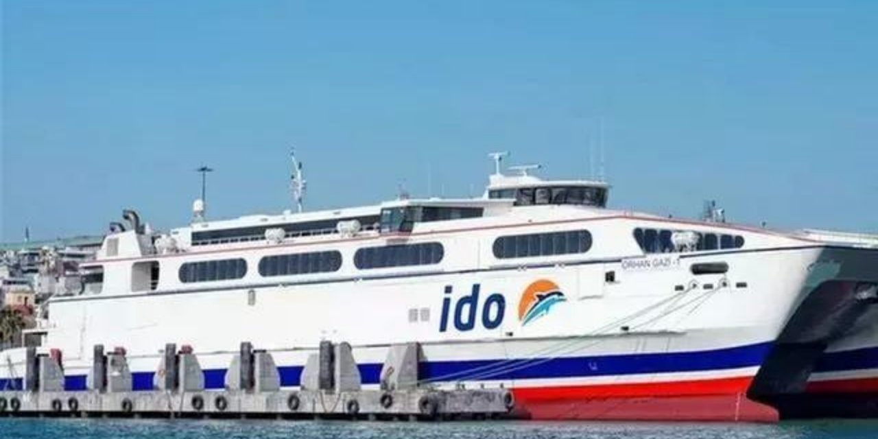 Hava koşulları nedeniyle bazı İDO seferleri iptal edildi