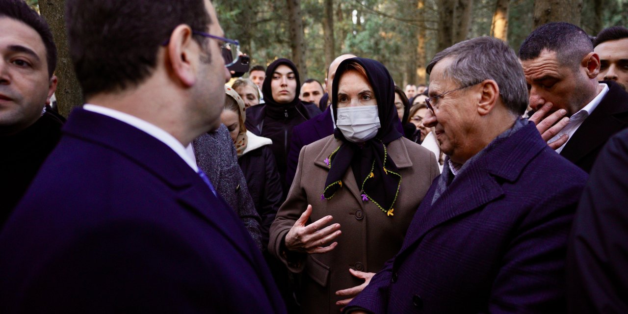 İmamoğlu, ablasını son yolculuğuna uğurlayan Akşener’in acısına ortak oldu