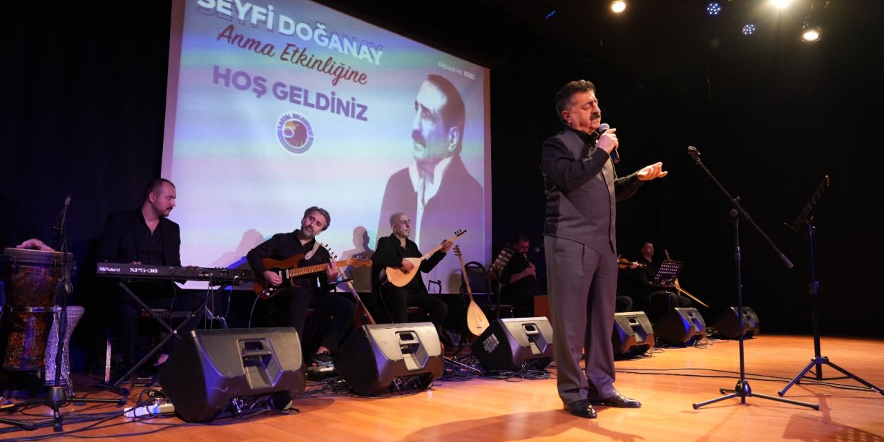 Kartal Belediyesi’nden Merhum Sanatçı Seyfi Doğanay’a Vefa Gecesi