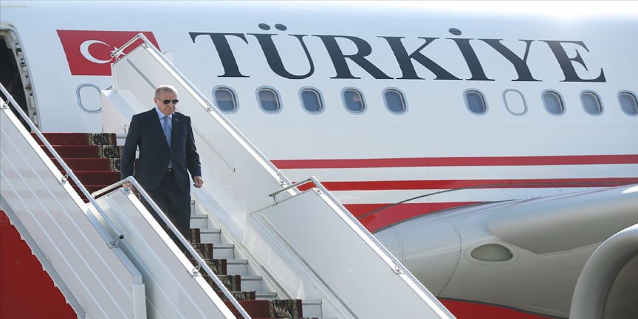 Erdoğan Birleşik Arap Emirlikleri'ne gitti