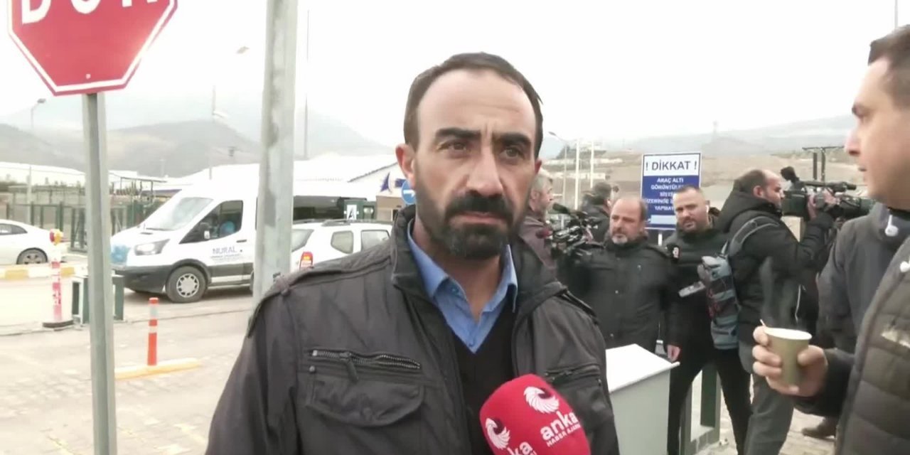 Göçük altındaki işçinin yakını: "Çatlamalar, belirtiler varmış