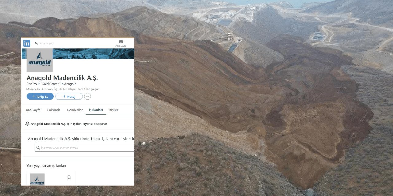 İşçiler toprak altında, Anagold eleman arayışında