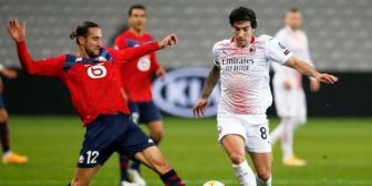 Lille ile Milan'ın çekişmesinde kazanan çıkmadı