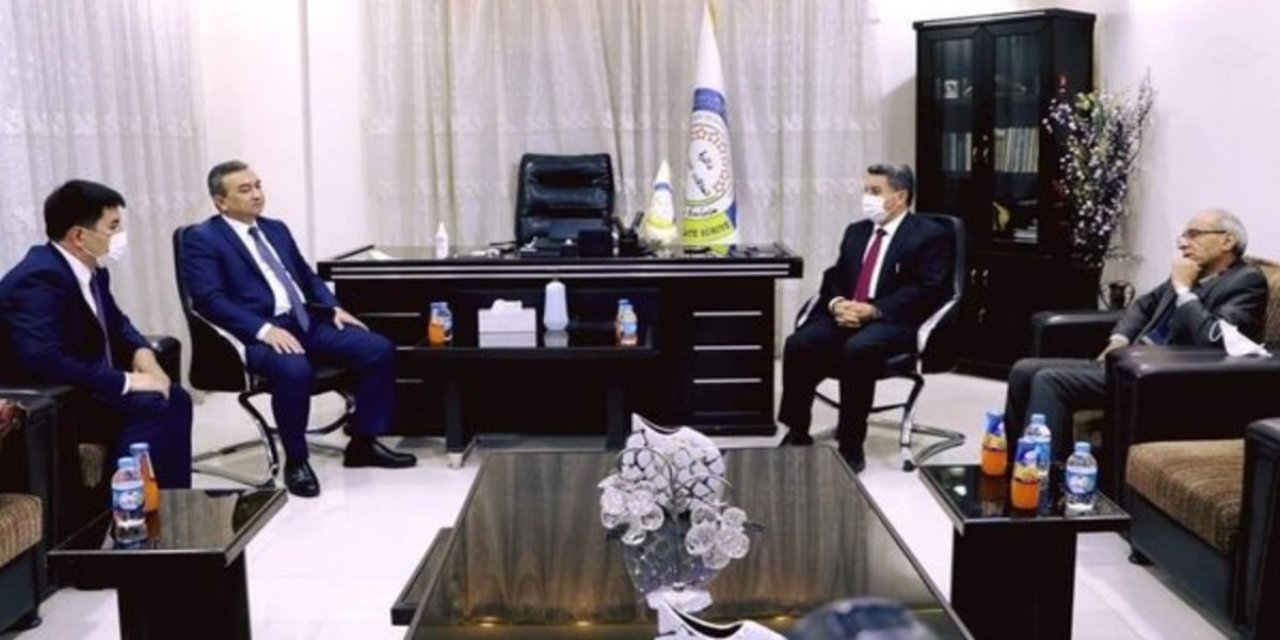 Özbekistan'dan Terör örgütü PYD/YPG’ye ziyaret