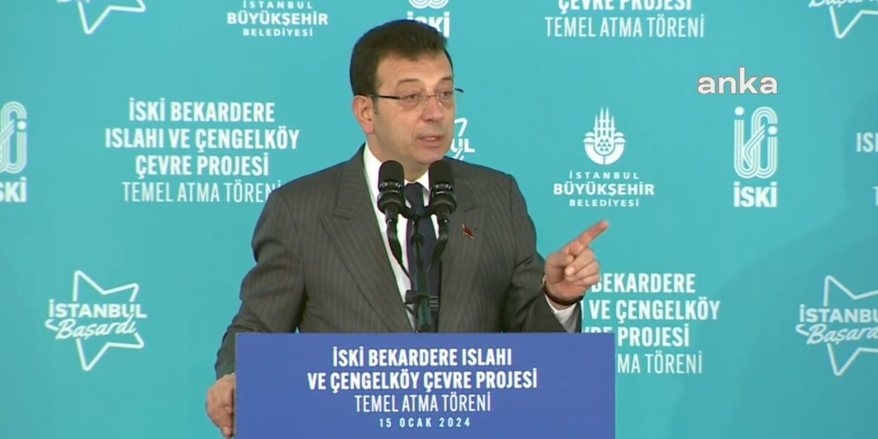 Ekrem İmamoğlu’ndan Nedim Şener’e yanıt: O meczubun bu lafı...