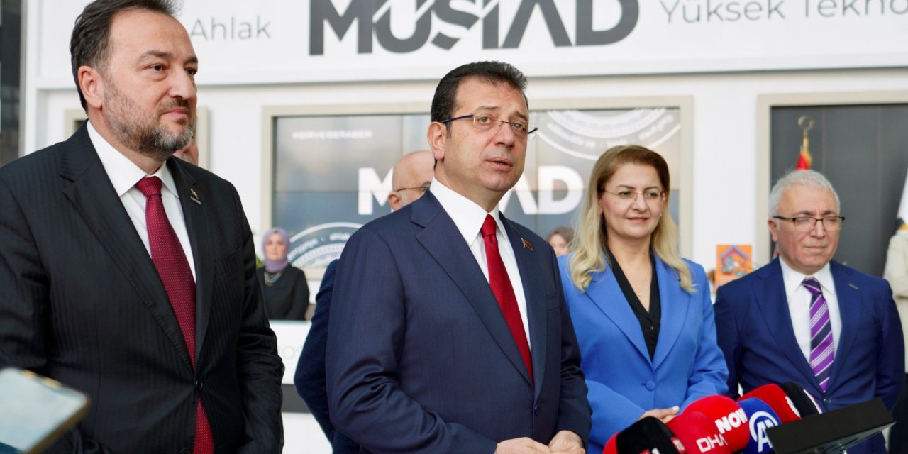 İmamoğlu MÜSİAD Başkanı’nı ziyaret etti: "​​​​​​​İş dünyasıyla iş birliği İstanbul için çok değerli"