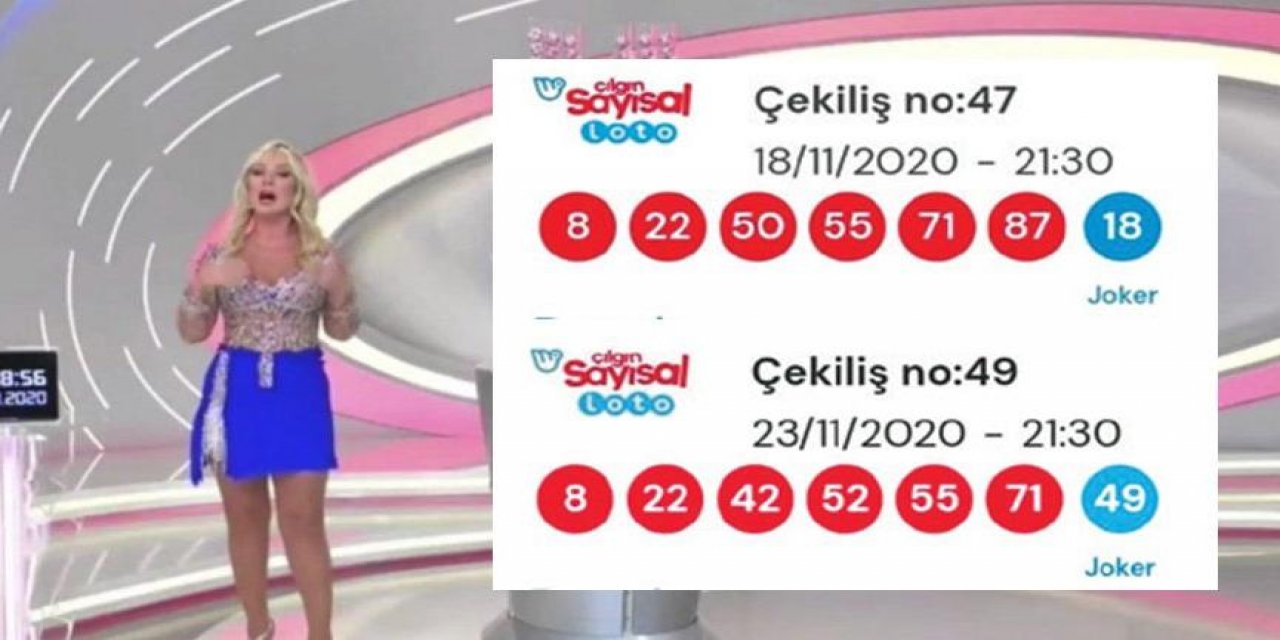 Sayısal Loto'da "5 trilyonda bir ihtimal" gerçekleşti... 18 ve 23 Kasım çekilişlerinde altı sayıdan 4’ü aynı geldi!