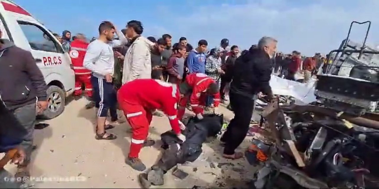 Filistin Kızılayı duyurdu: İsrail’in İHA saldırısı sonucu 5 kişi öldü, 4 kişi yaralandı