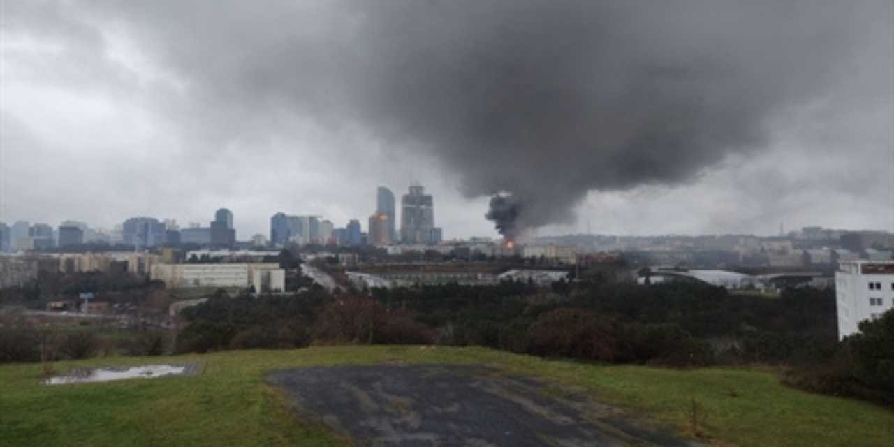İTÜ Ayazağa kampüsünde işçilerin kaldığı konteynerde yangın çıktı