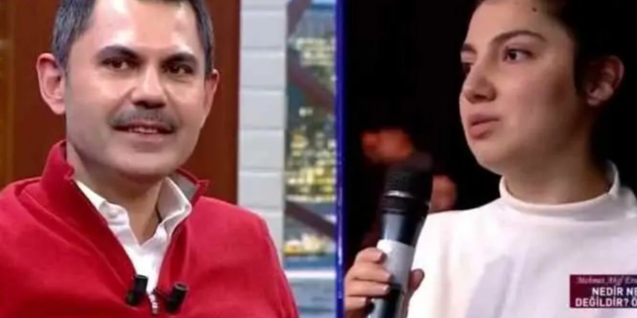 Murat Kurum’a Gazze hakkında soru sormak isteyen gencin mikrofonu elinden alındı