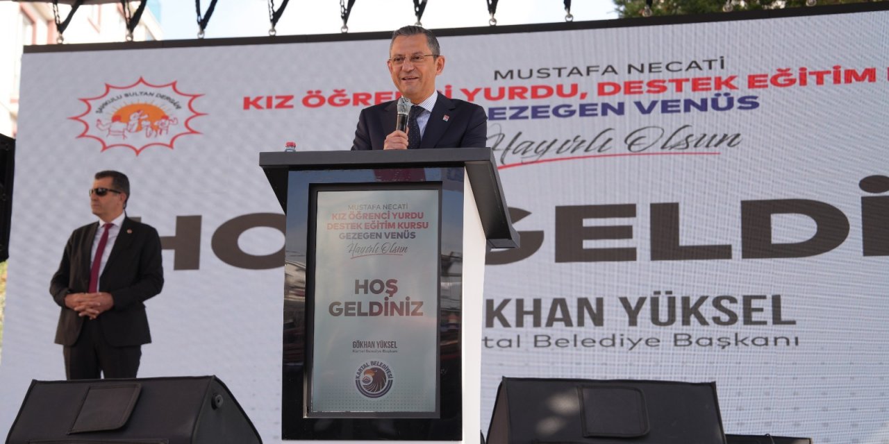 CHP Genel Başkanı Özgür Özel Kartal’da Toplu Açılış Törenine Katıldı