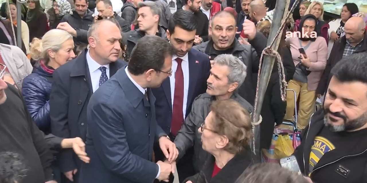 İmamoğlu ile karşılaşan emekli: Fakirlere yardım ederken, yardım alacak duruma getirdiler