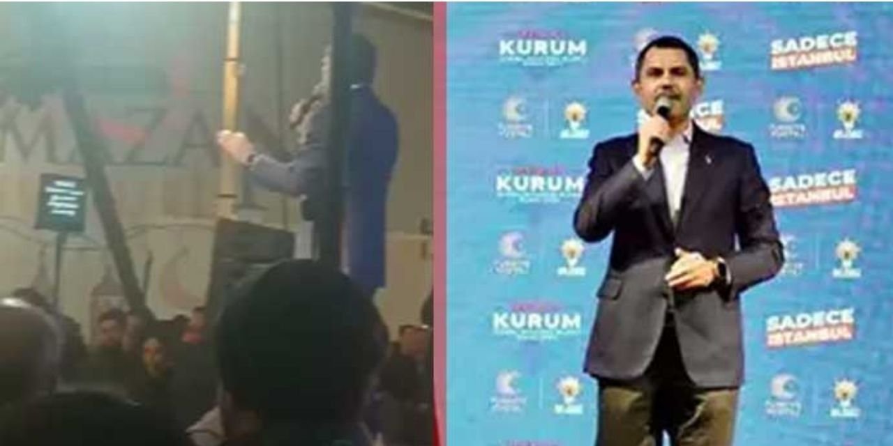 Murat Kurum artık konuşmalarında prompter kullanmaya başladı
