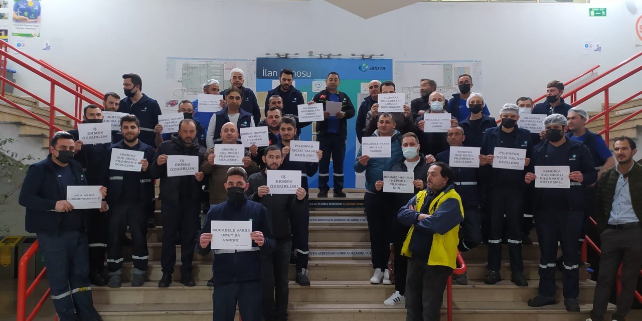 Manisa’da Pilenpak işçileri 20 Mart’ta greve çıkıyor