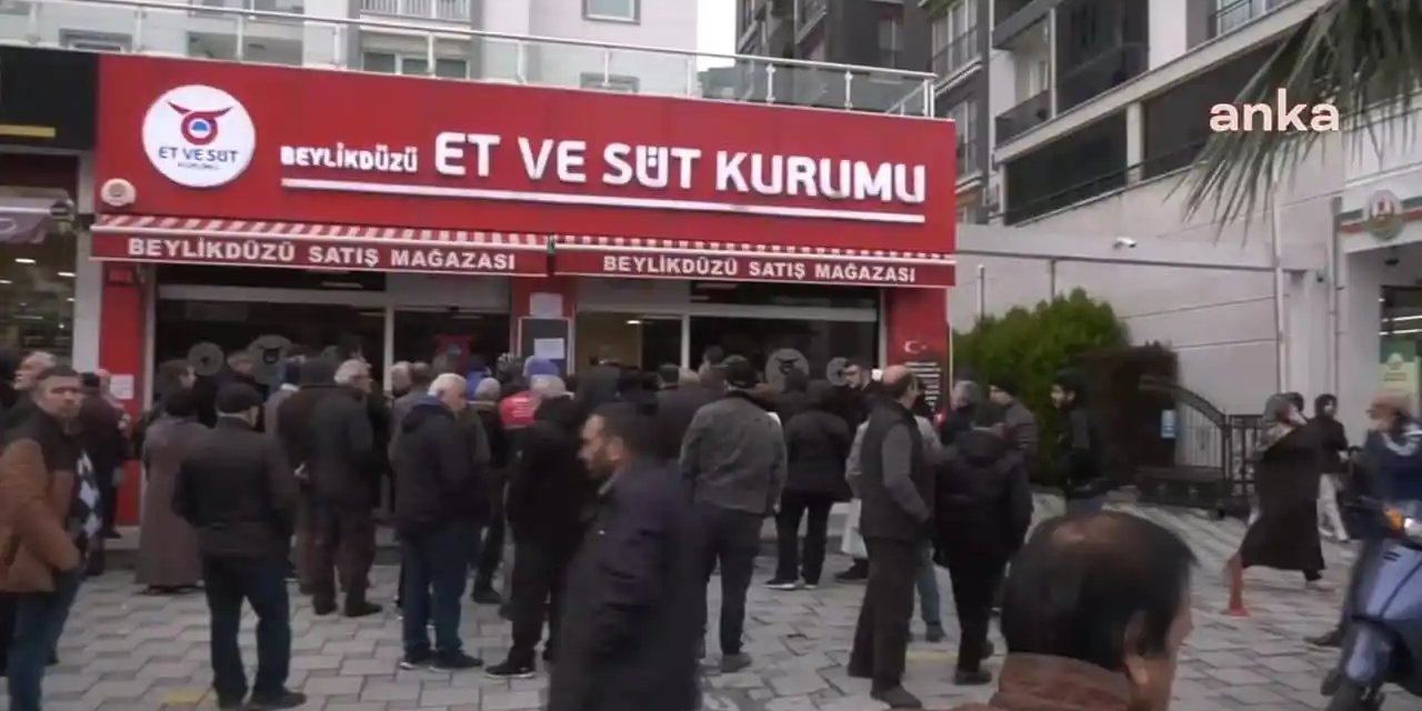 Ucuz et kuyruğundaki yurttaşlar isyan etti: Bizi bu duruma düşürenler utansın