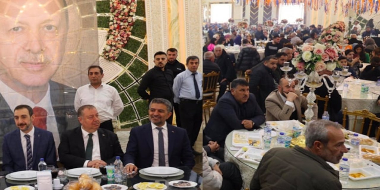AKP iftarı: Partililere porselen, katılanlara köpük tabak