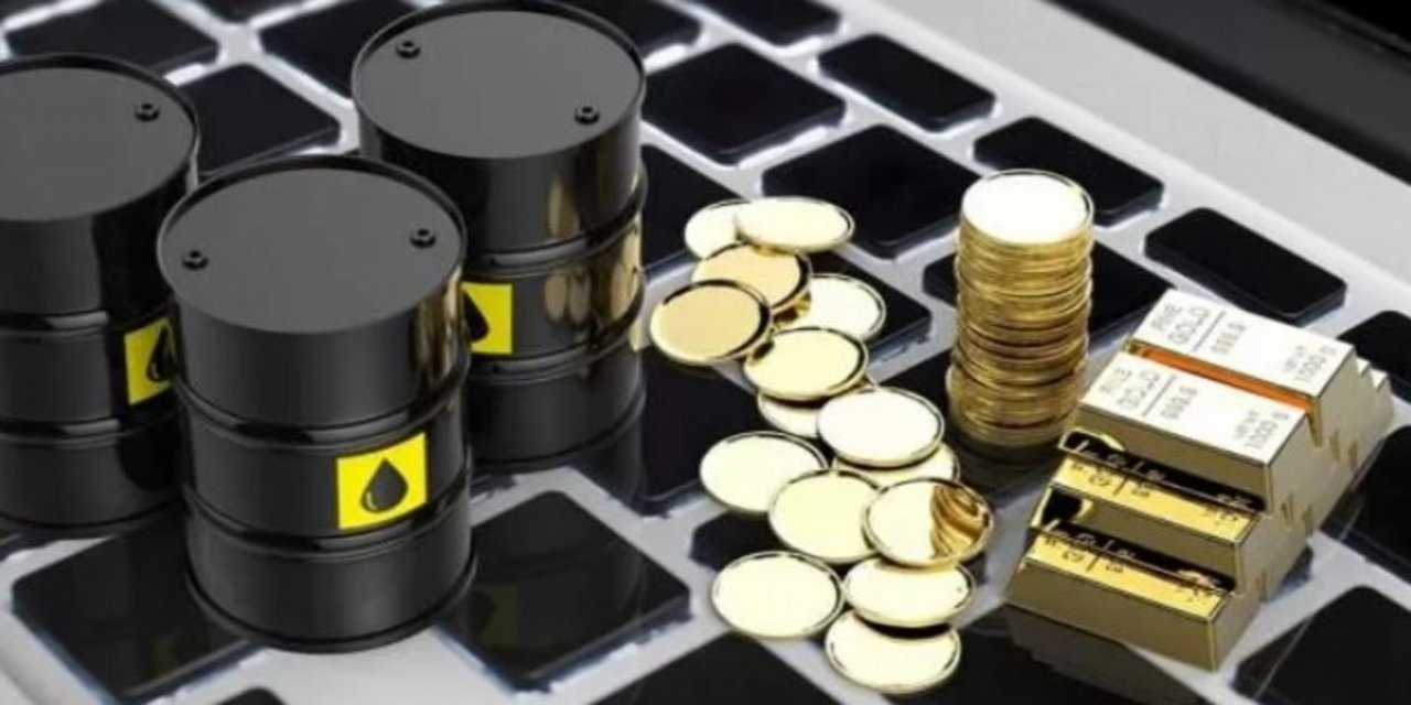 Altın sert düştü, petrol yükseldi