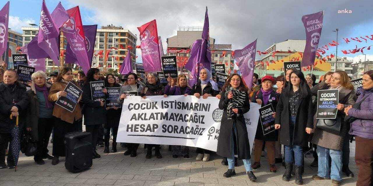 Çocuk istismarına karşı kadınlardan eylem: Aklatmayacağız