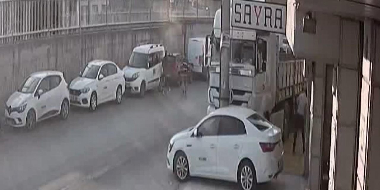 Park halindeki kamyondan içinde 25 bin TL olan çantayı çaldılar