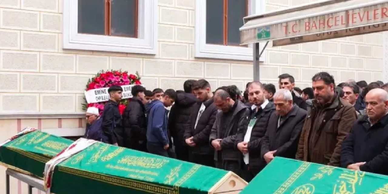 Cezaevinden izinli çıkan ve annesi ile kardeşini katleden Uğur Falay'ın tabutuna sırtını döndüler